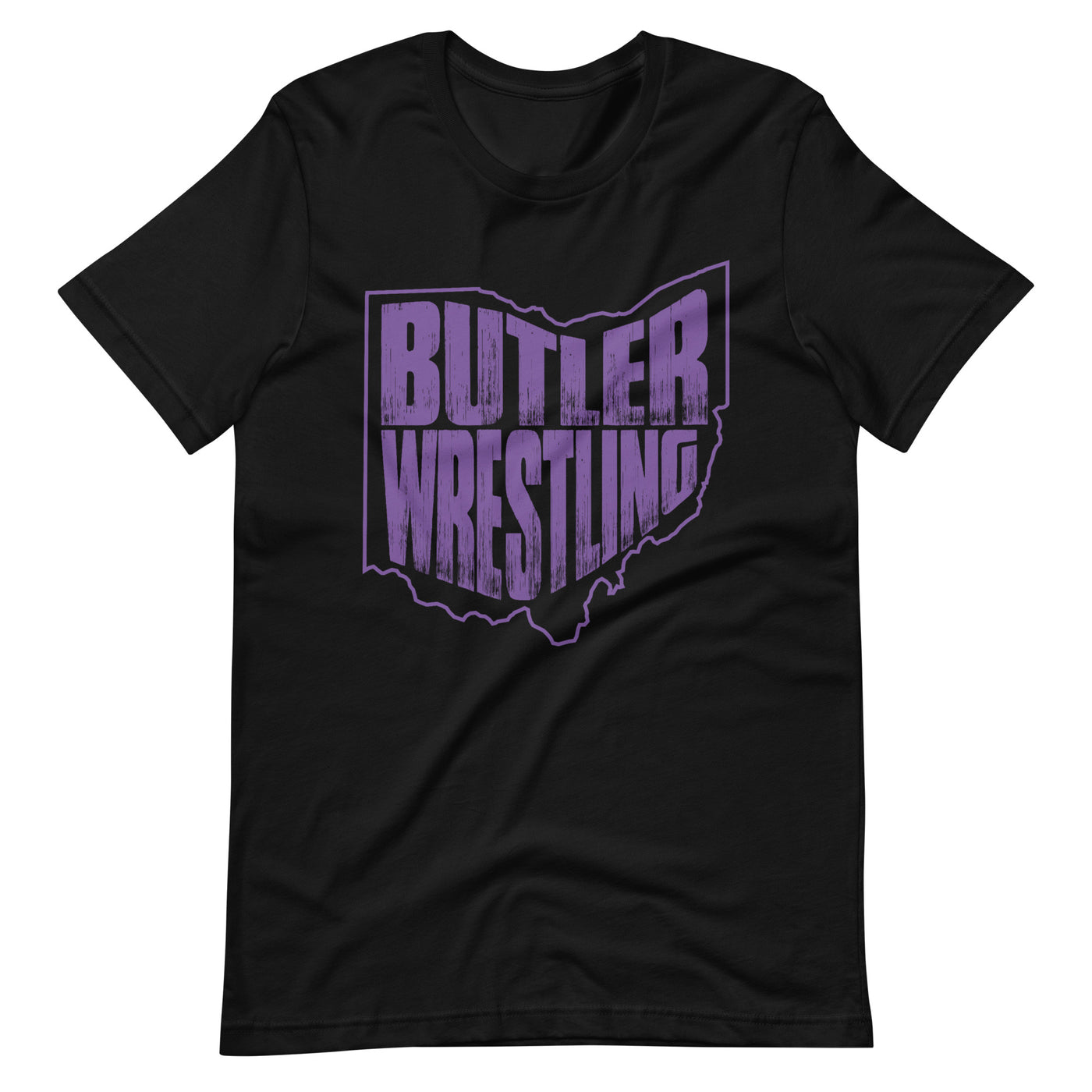 Butler Wrestling Purple Unisex t-shirt