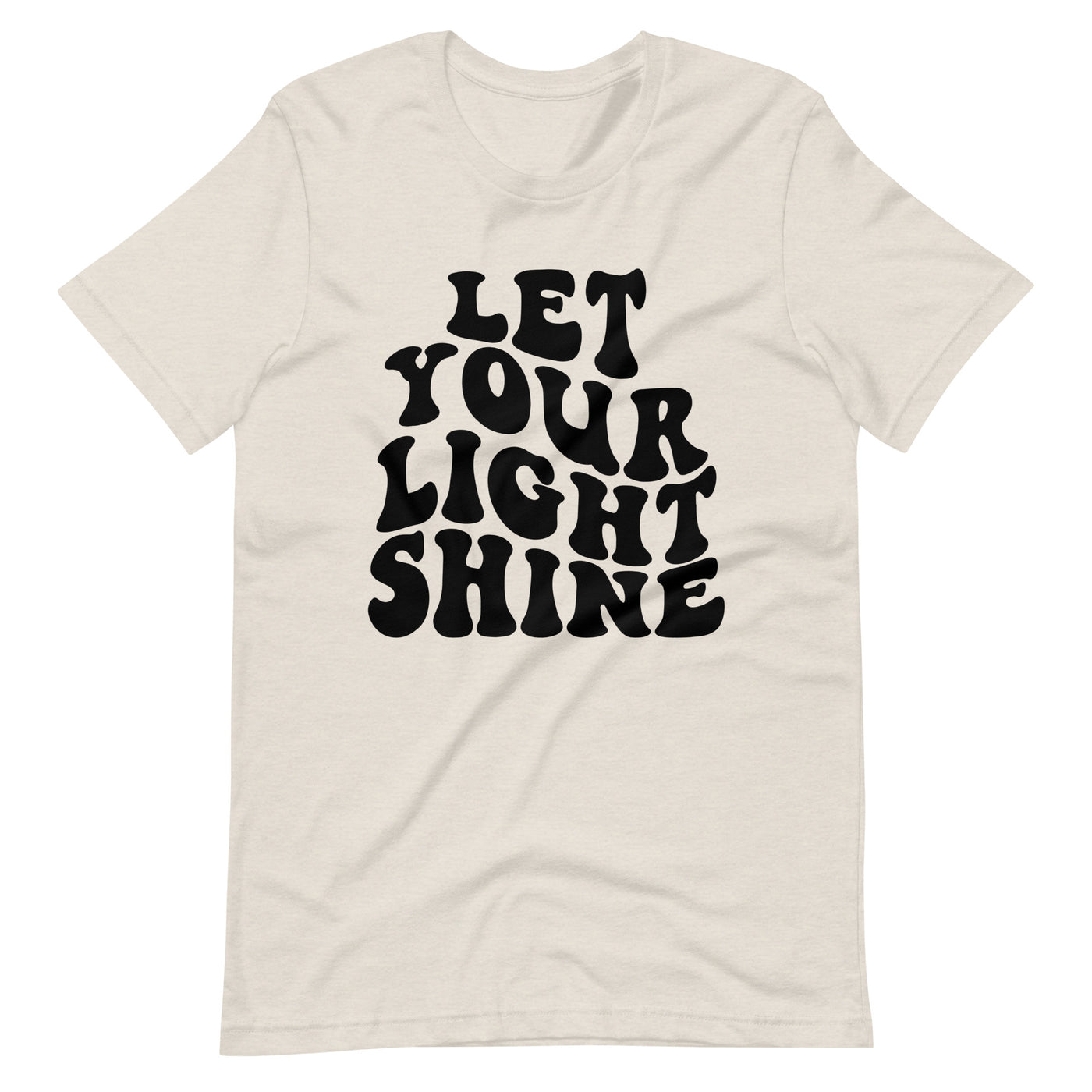 Let Your Light Shine Unisex t-shirt