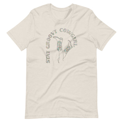 Stay Groovy Cowgirl Unisex t-shirt