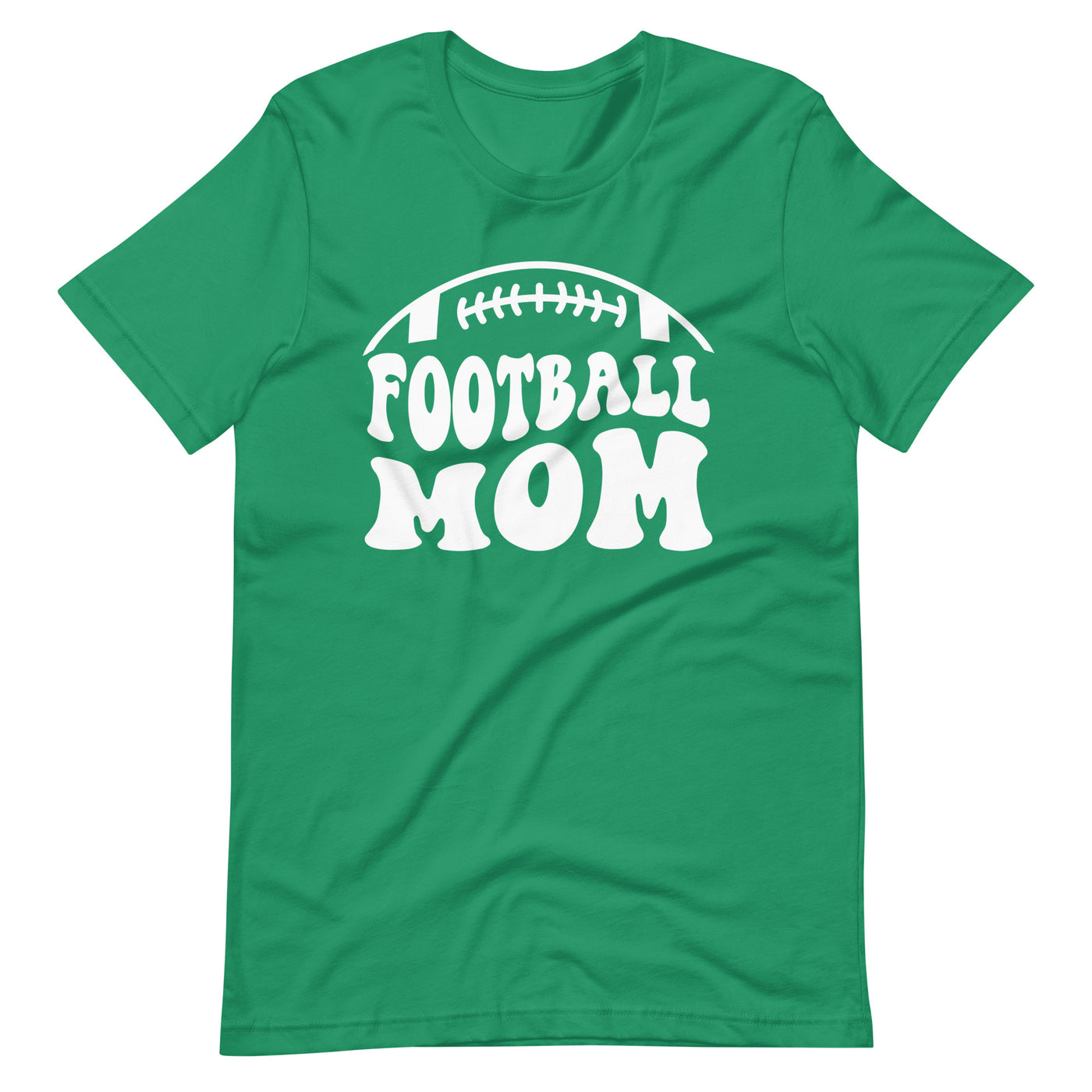Go Green Football Mom Unisex t-shirt