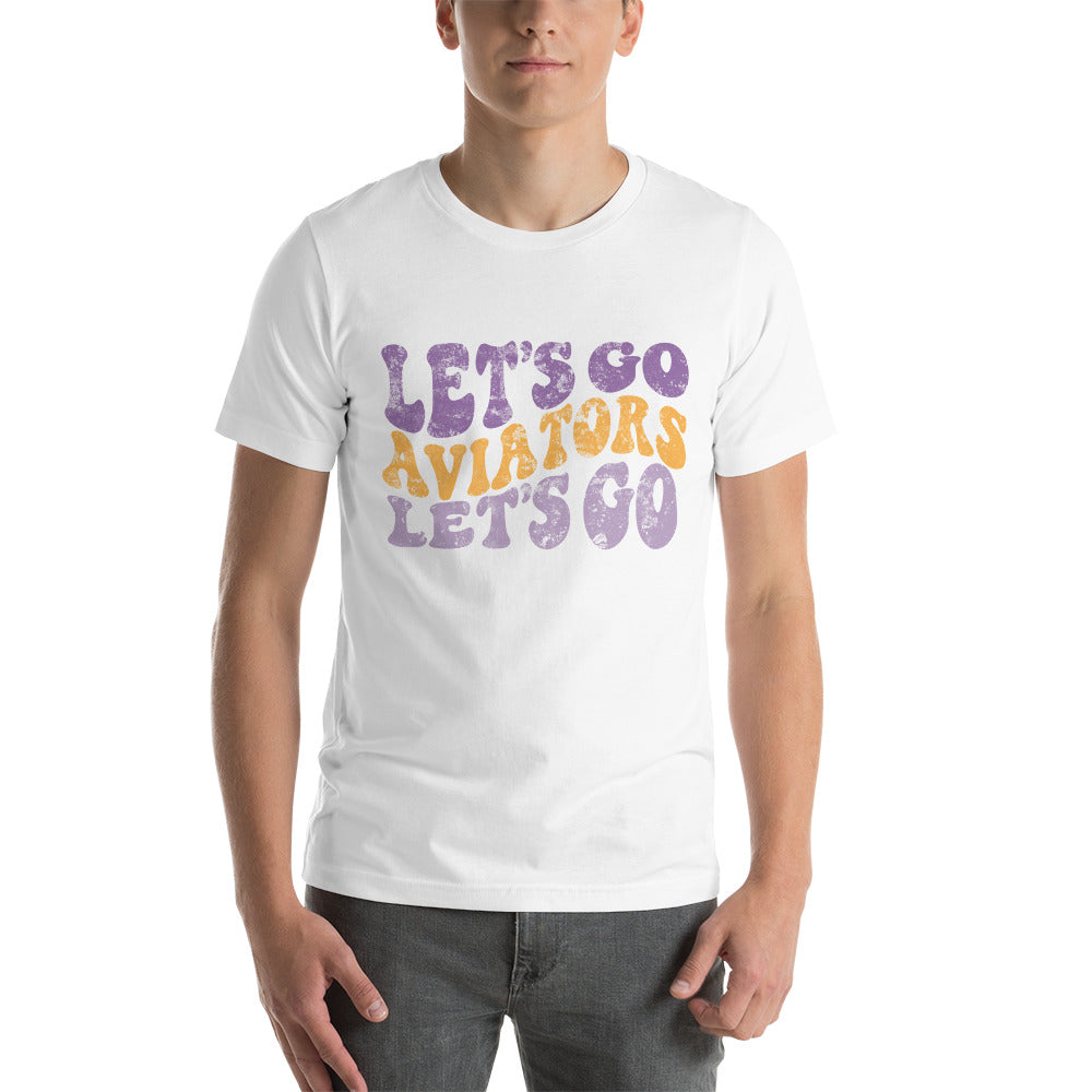 Aviators Let's Go Unisex t-shirt