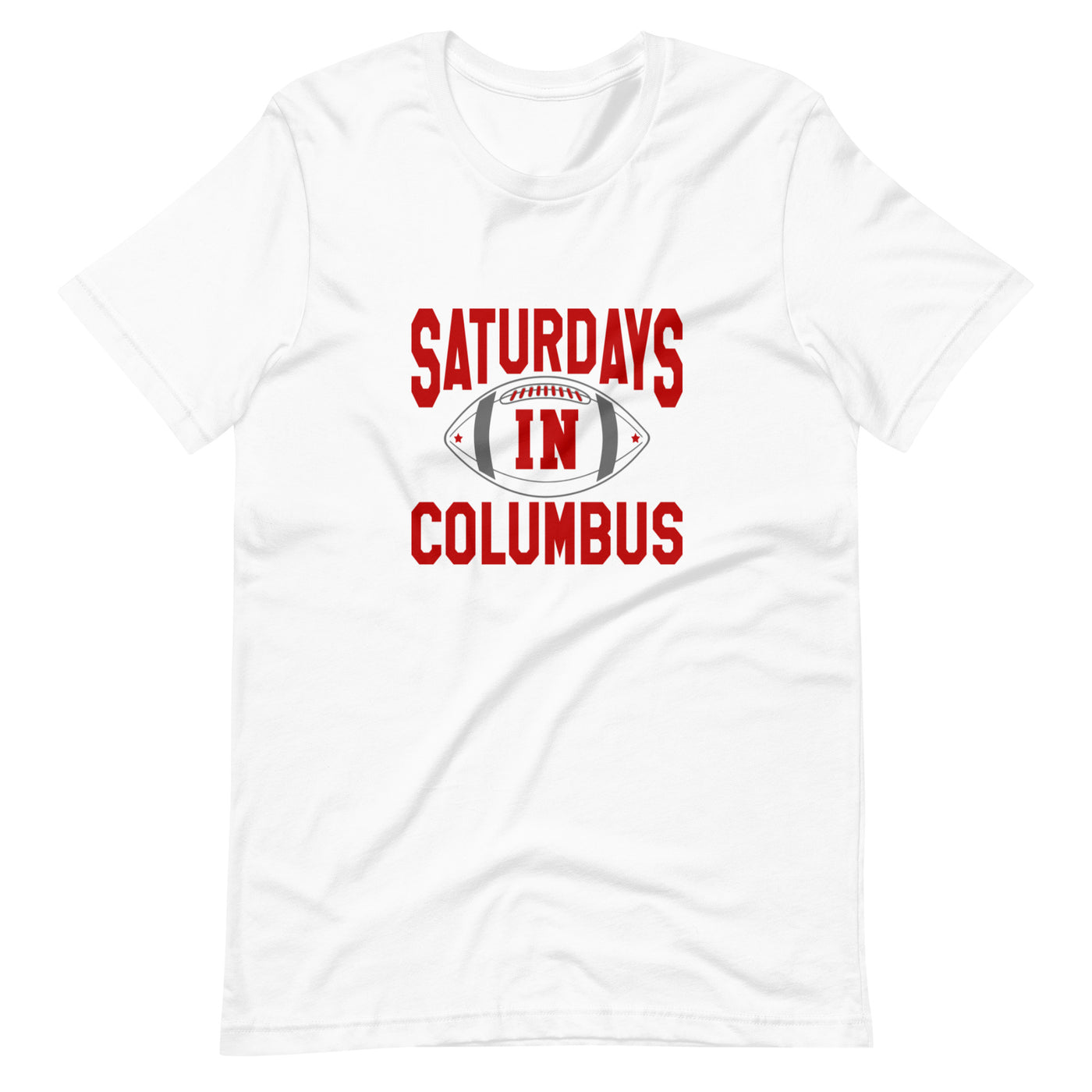 Saturdays In Columbus Unisex t-shirt