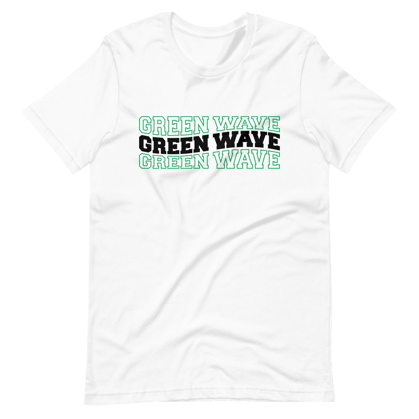 Green Wave Unisex t-shirt