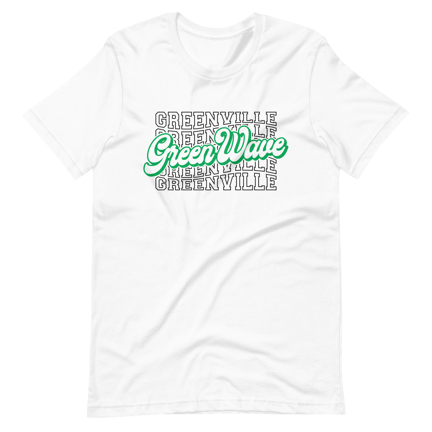 Green Wave Unisex t-shirt