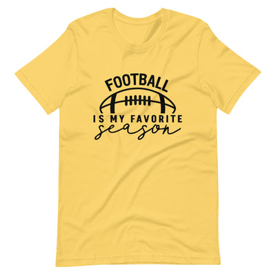 Football Is My Favorite Unisex t-shirt