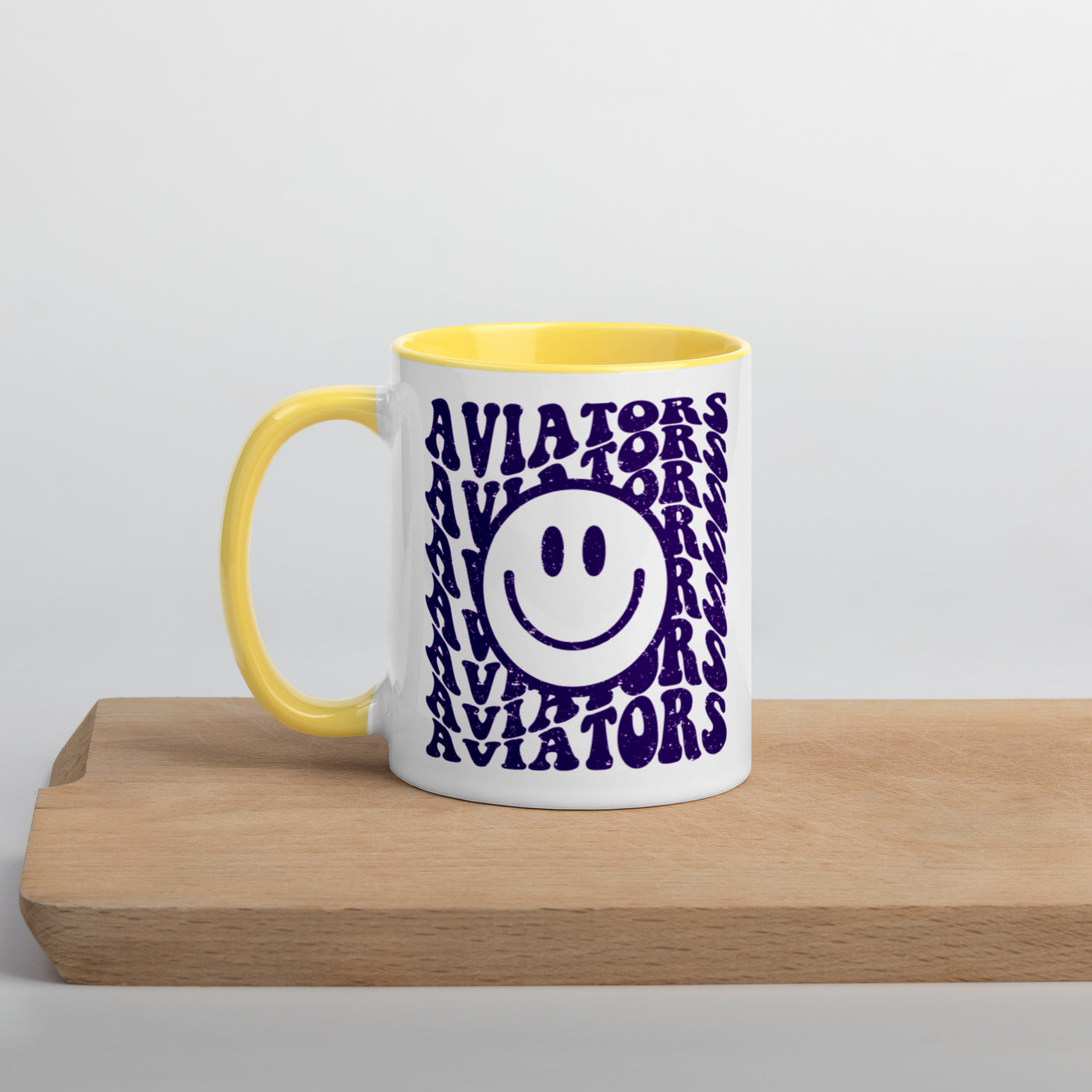 Aviators Mug with Color Inside