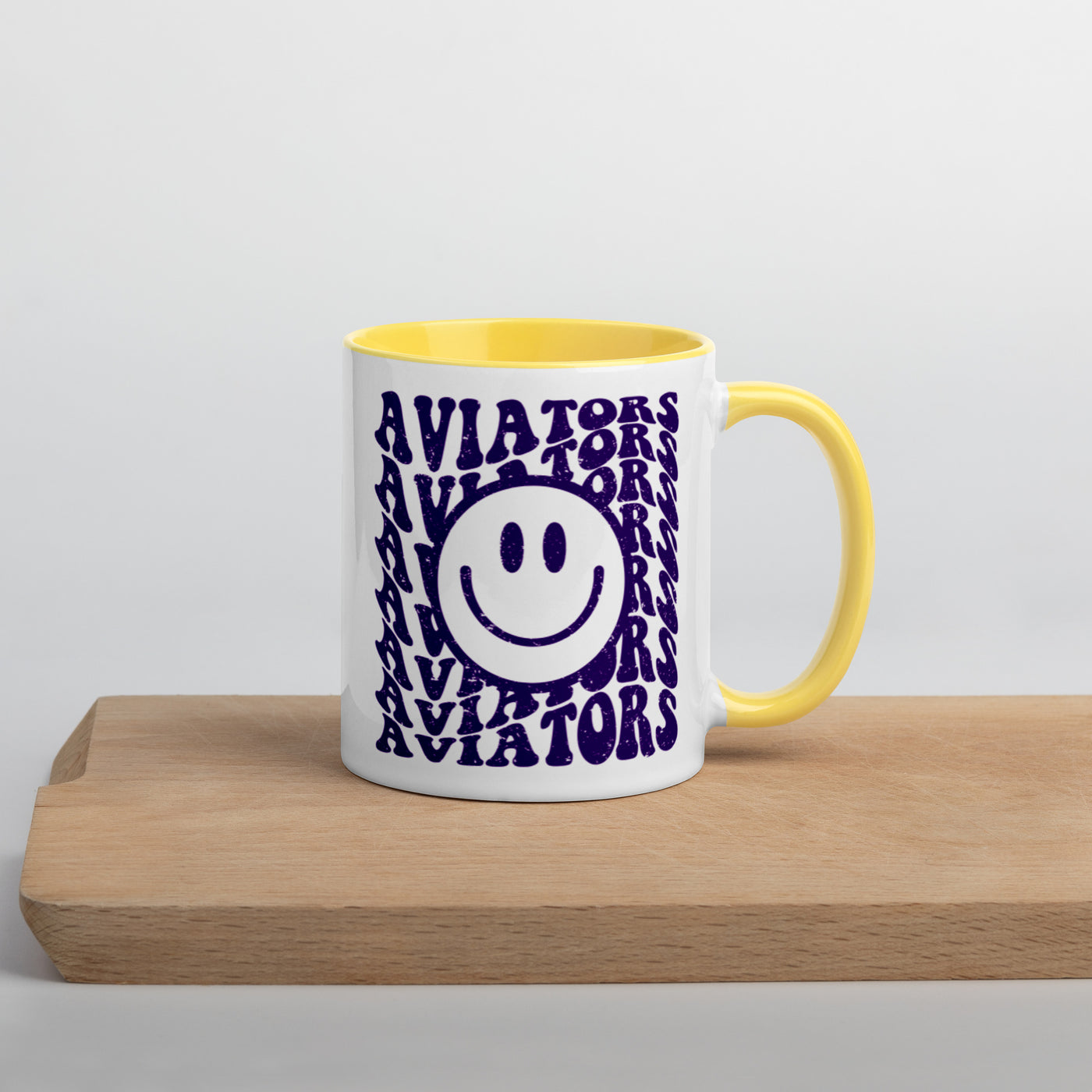 Aviators Mug with Color Inside
