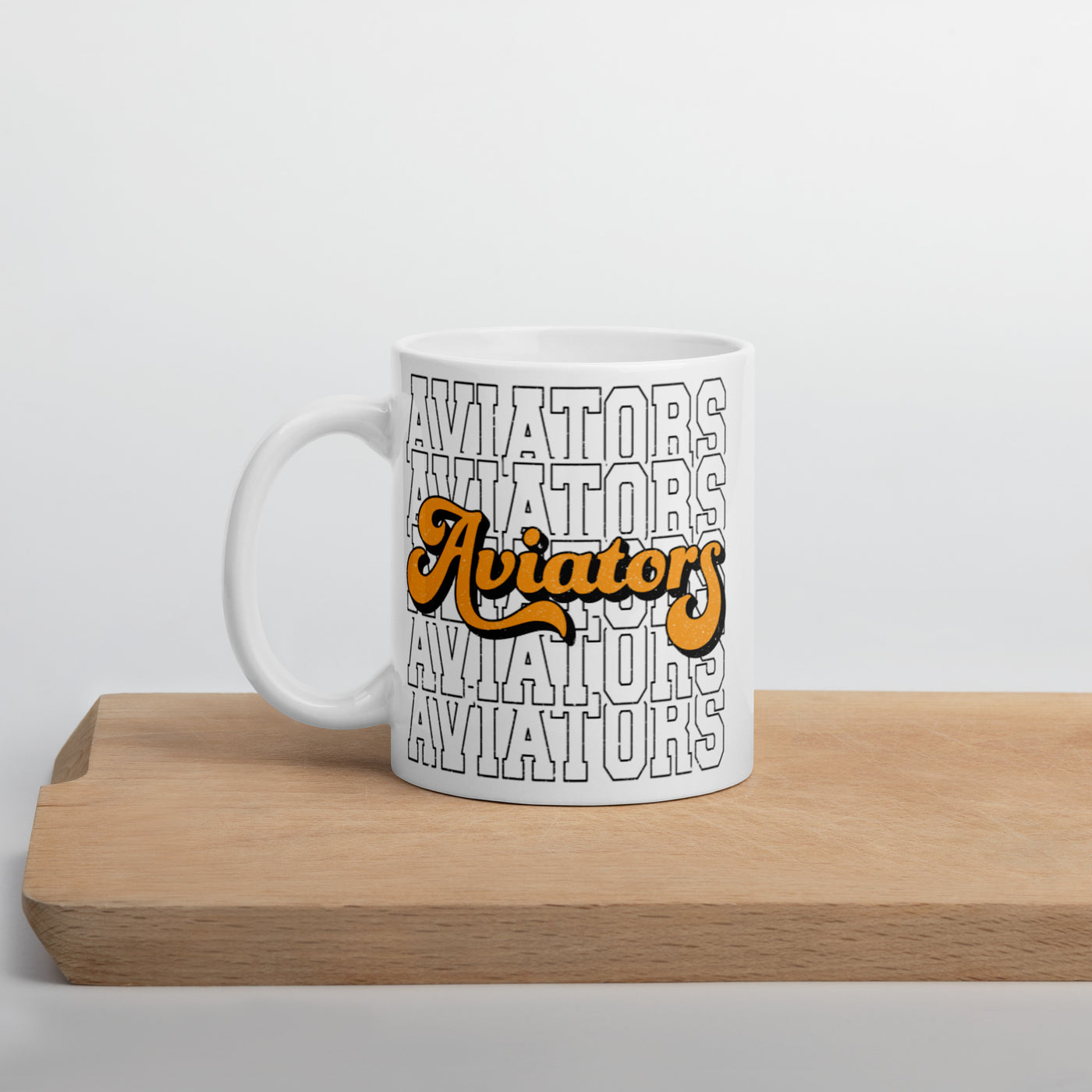 Butler Aviators White glossy mug