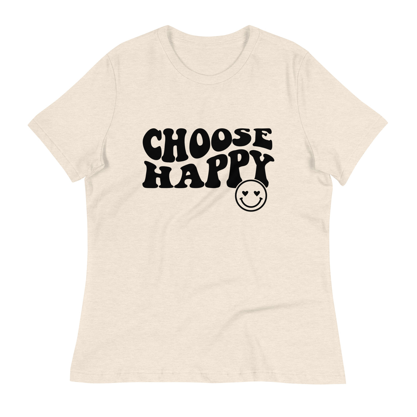 Choose Happy Women's Relaxed T-Shirt