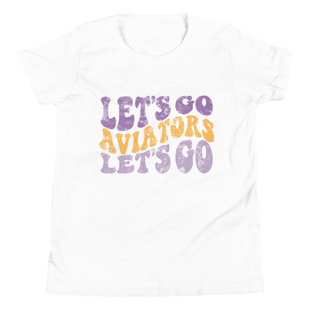 Let's Go Aviators Youth Short Sleeve T-Shirt